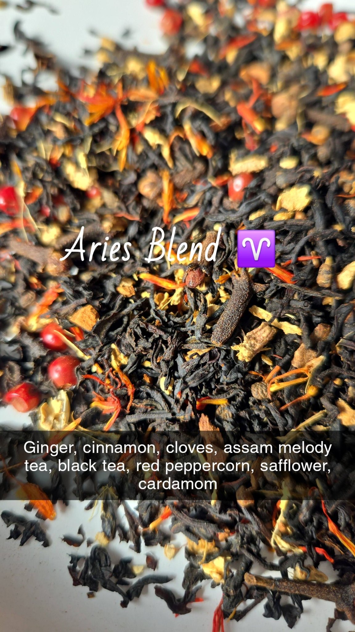 Aries Blend tea