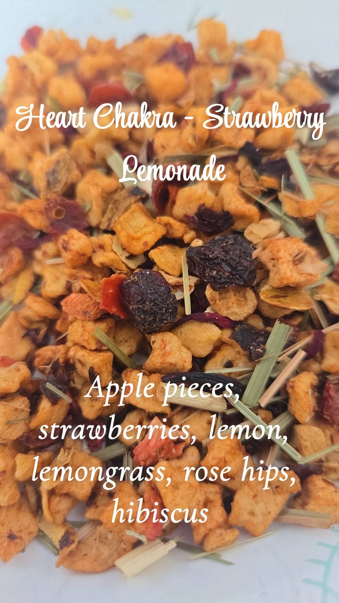 Heart Chakra Strawberry Lemonade tea